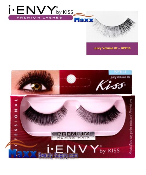 12 Package - Kiss i Envy Juicy Volume 02 Eyelashes - KPE13